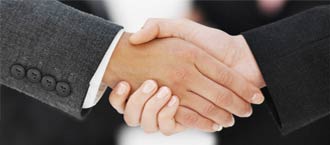 Client stories Hand Shake Image